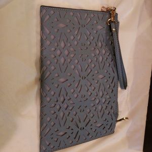Clutch wristlet